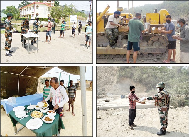 The Assam Rifles carried out programmes across the State on the occasion of International Workers Day.